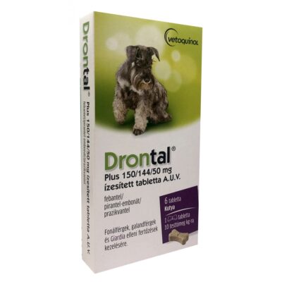 drontal plus 6 db kutya fereghajto